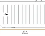 Ericsson Cradlepoint NetCloud Essentials for SOHO - E100 Cat 4 - 5 Yr - Top View - Dimensions 